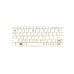 Клавиатура для Asus Eee PC 1008H Белая p/n: NSK-UF10R, 9J.N1Q82.10R, 0KNA-192SU03