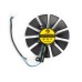 Вентилятор для видеокарты Asus Dual/Asus Expedition (4Pin мама + 4Pin папа ; ⌀ 86мм ;S 28мм T129215BU,T129215SU)