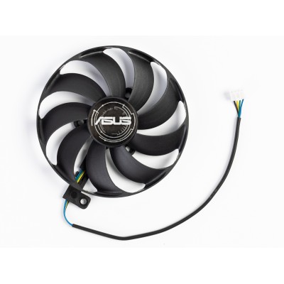 Вентилятор для видеокарты Asus Dual EVO RTX2060/Asus Dual EVO RTX2070/Asus Dual EVO RTX2080 (4Pin папа ; ⌀ 88мм ; S 32мм ; T129)