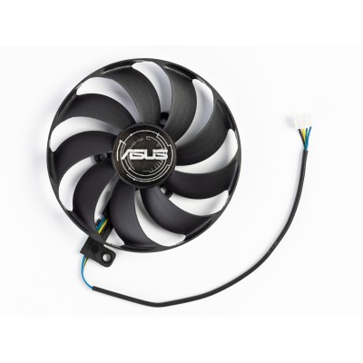 Вентилятор для видеокарты Asus Dual EVO RTX2060/Asus Dual EVO RTX2070/Asus Dual EVO RTX2080 (4Pin папа; ⌀ 88мм ; S 32мм)