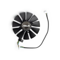 Вентилятор для видеокарты Asus Dual/Asus Expedition (4Pin папа + 4Pin папа ; ⌀ 86мм ; S 28мм ; T129215BU\T129)