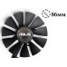 Вентилятор для видеокарты Asus Dual/Asus Expedition (4Pin папа + 4Pin папа ; ⌀ 86мм ; S 28мм ; T129215BU\T129)