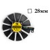 Вентилятор для видеокарты Asus Strix GTX1080 ; 4Pin мама ; ⌀ 88мм ; S 28мм ; PLD09210S12HH (№1)