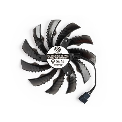 Вентилятор для видеокарты Gigabyte GTX1650 ; 4Pin мама ; ⌀ 95мм ; PLD10010S12HH (№1)