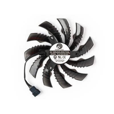 Вентилятор для видеокарты Gigabyte GTX1650 (4Pin мама ; ⌀ 95мм ; PLD10010S12HH) (№2)