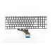 Клавиатура для HP 15-DB 250 G7 Серебро с подсветкой p/n: 9Z.NEZBQ.H0R AEX38700010 L30529-251