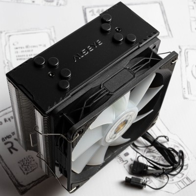 Кулер Alseye NEO N120 BLACK (AS.01.05.0012) 180Вт, 1366 / 115X / 1200 / 1700 / AM4 / AM5
