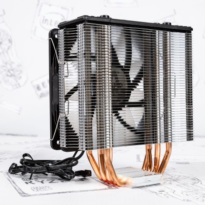 Кулер Alseye NEO N120 BLACK (AS.01.05.0012) 180Вт, 1366 / 115X / 1200 / 1700 / AM4 / AM5