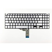 Клавиатура для Asus F512DA Серебро