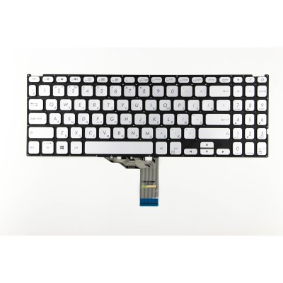 Клавиатура для Asus X512DA Серебро