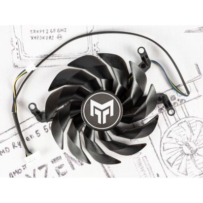 Вентилятор для видеокарты GALAX RTX 3060 ⌀88мм | №1