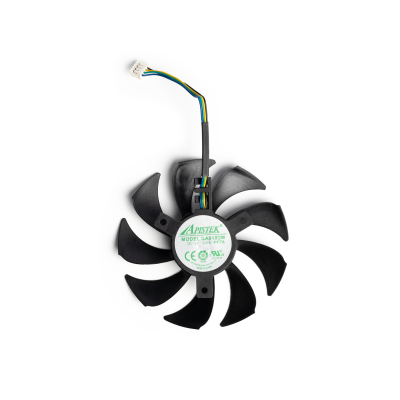 Вентилятор для видеокарты Sapphire Pulse (4Pin папа ; ⌀ 86мм ; S 40мм GA91S2M)