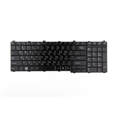 Клавиатура для ноутбука Toshiba L750 глянцевая p/n: NSK-TN00R, NSK-TN0SC, NSK-TN0SU