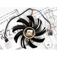 Вентилятор для видеокарты PowerColor RX 5700 ⌀85мм S 40mm T129215SU №2