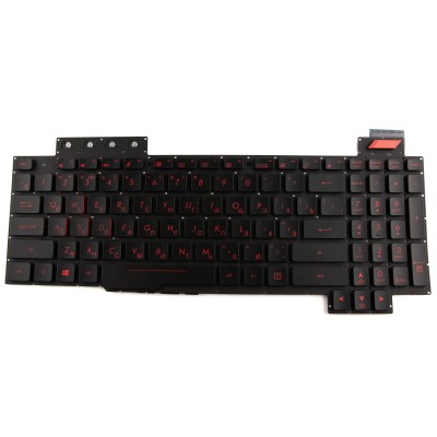Клавиатура для ноутбука Asus FX503VD Red p/n: AEBKL701020 V1700746BS1
