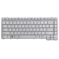 Клавиатура для ноутбука Toshiba A300 Серебро p/n: NSK-TAJ01, 9J.N9082.J01