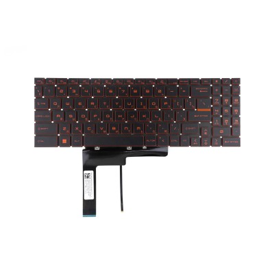 Клавиатура для MSI GF66 Red с подсветкой p/n: NSK-FG0DBN 9Z.NK1BN.D01