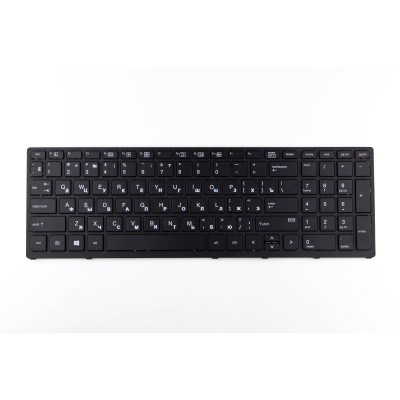 Клавиатура для HB ZBook 17 G3 Черная рамка, без подсветки p/n: PK131C31A05, SN7142BL