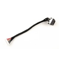 Разъем питания для ноутбука Dell Inspiron 17 5748 (7.4x5.0) с кабелем p/n: J5HM8