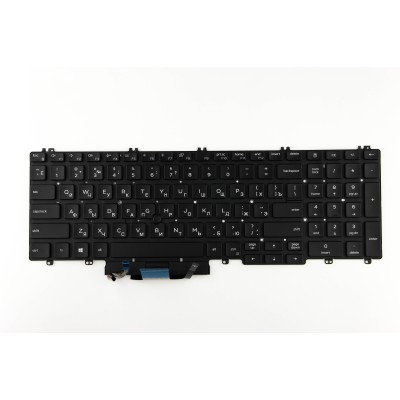 Клавиатура для ноутбука Dell Latitude 5500/Dell Latitude 5501/Dell Latitude 5510/Dell Latitude 5511/Dell Precision 3500/Dell Precision 3501/Dell Precision 3540/Dell Precision 3541 с подсветкой p/n: M25NK V0R04