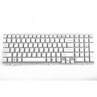 Клавиатура для ноутбука Sony VPC-EE Белая без рамки p/n: V116646B, AENE7700010, 148915581