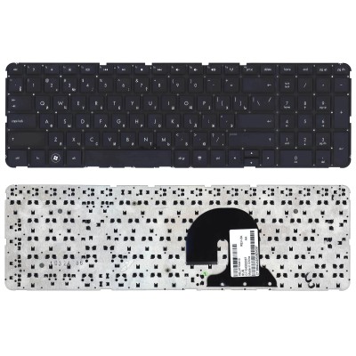 Клавиатура для HP Pavilion DV7-4000 без рамки, горизонтальный enter p/n: NSK-HS0UQ 01, 9Z.N4DUQ.001