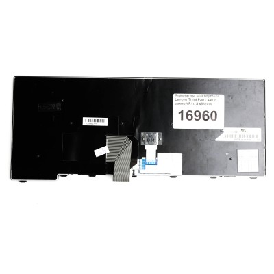 Клавиатура для ноутбука Lenovo ThinkPad L440 с рамкой p/n: SN5320W 852-41776-BXA, FRU P/N 04Y0885