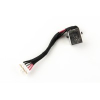 Разъем питания для ноутбука Dell Inspiron 13Z M311Z (7.4x5.0) с кабелем p/n: GC2G4