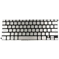 Клавиатура для ноутбука Dell Inspiron 14-7437 Серебро с подсветкой p/n: 0T0MR1, NSK-LF0BW