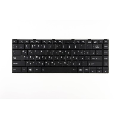 Клавиатура для ноутбука Toshiba C840 Черная p/n: 9Z.N7SSQ.001, 9Z.N7SSQ.10R