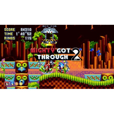 Диск Sonic mania для Playstation 4