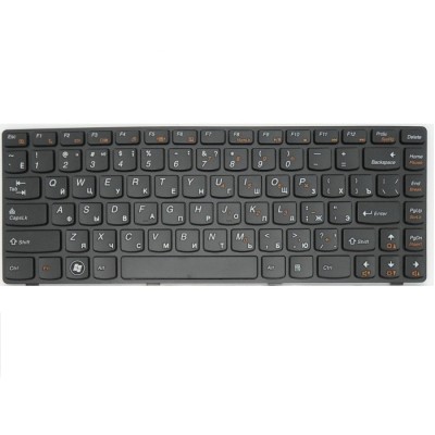 Клавиатура для ноутбука Lenovo B470 G470 V470 G470 черная P.n: 25-011573, 25-012660, 25011573