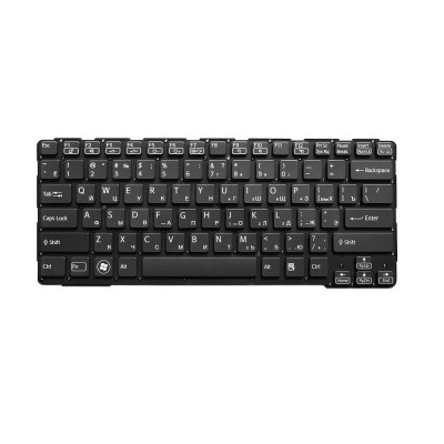 Клавиатура для ноутбука Sony SVE14A Черная P/n: 9Z.N6BBF.D0R, NSK-SDDBF 0R, 149115111RU, 9Z.N6BBF.R0