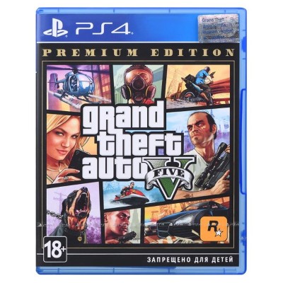 Диск GTA 5 для Playstation 4