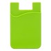 Картхолдер футляр для карт на клеевой основе (зеленый) - CH01