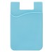 Картхолдер футляр для карт на клеевой основе (голубой) - CH01