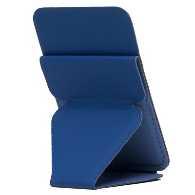 Картхолдер футляр для карт на клеевой основе (синий) - CH02