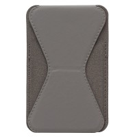 Картхолдер футляр для карт на клеевой основе (серый) - CH02