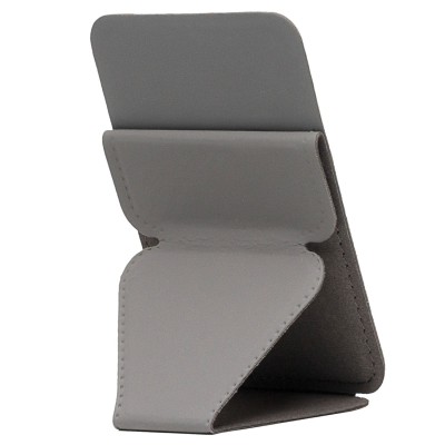 Картхолдер футляр для карт на клеевой основе (серый) - CH02