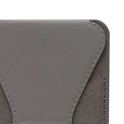 Картхолдер футляр для карт на клеевой основе (серый) - CH02