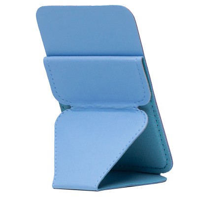 Картхолдер футляр для карт на клеевой основе (голубой) - CH02