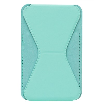 Картхолдер футляр для карт на клеевой основе (мятный) - CH02