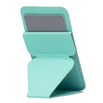 Картхолдер футляр для карт на клеевой основе (мятный) - CH02