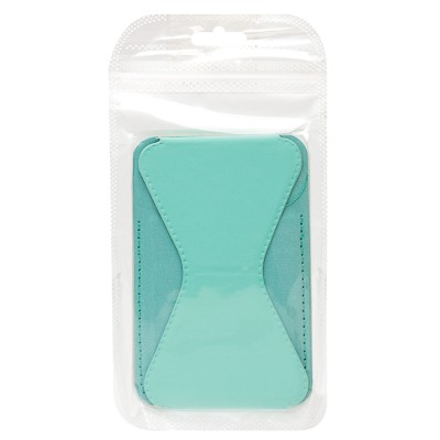 Картхолдер футляр для карт на клеевой основе (мятный) - CH02