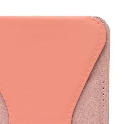 Картхолдер футляр для карт на клеевой основе (персиковый) - CH02