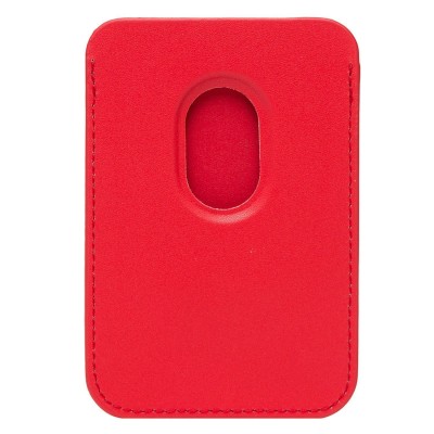 Картхолдер футляр для карт на магните (красный) - CH03