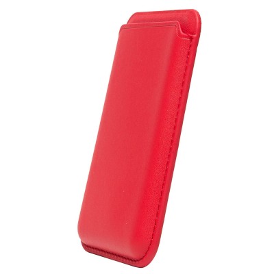 Картхолдер футляр для карт на магните (красный) - CH03