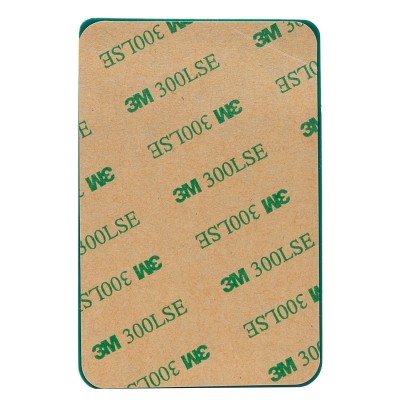 Картхолдер футляр для карт на клеевой основе (темно-зеленый) - CH04