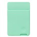 Картхолдер футляр для карт на клеевой основе (светло-зеленый) - CH04