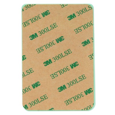 Картхолдер футляр для карт на клеевой основе (светло-зеленый) - CH04